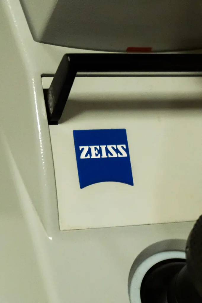 Equipamento ZEISS da Clínica Vision