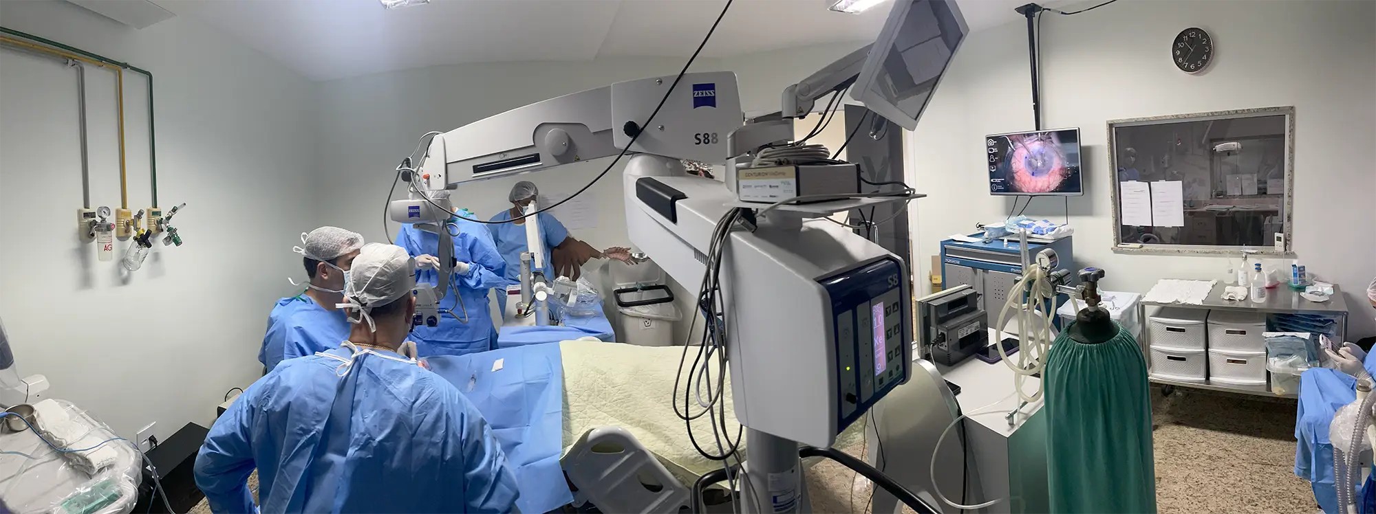 Centro cirúrgico clinica Vision